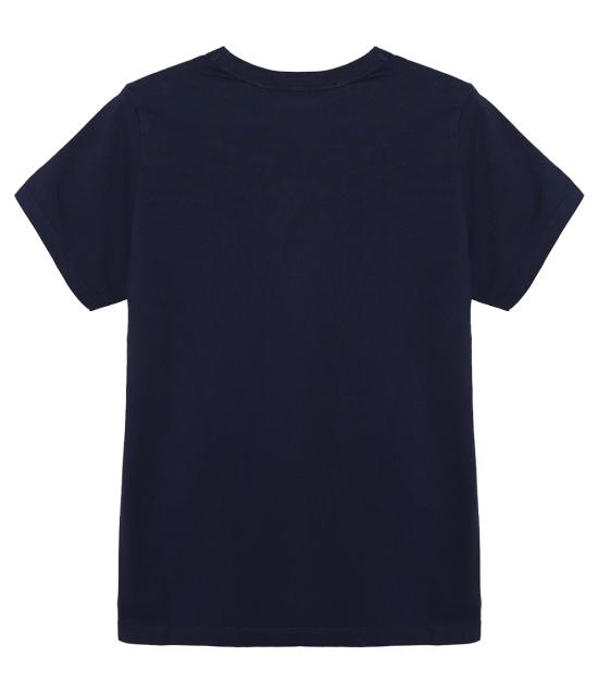  메종키츠네 반팔 티셔츠 FW00107KJ0010 NA NAVY DOM