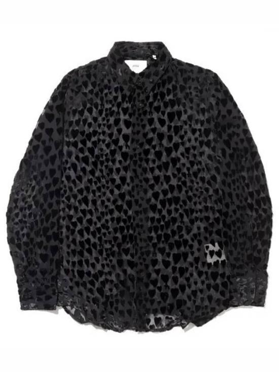  아미 블라우스 FSH080493001 BLACK DOM