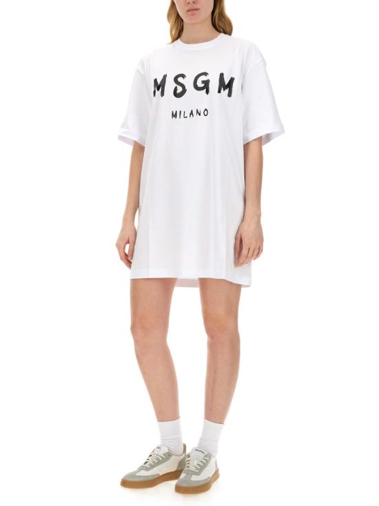 25SS 엠에스지엠 숏 원피스 2000MDA51020000201 WHITE DOM - MSGM