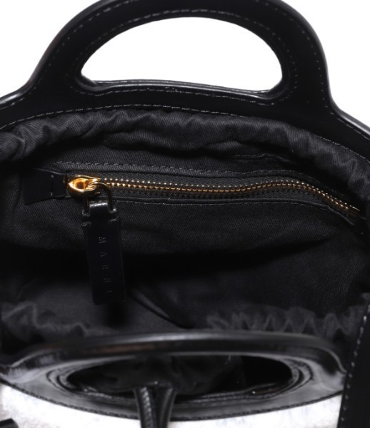  마르니 토트백 SCMP0056Q7P5441ZO521 Free LILY WHITE BLACK - MARNI