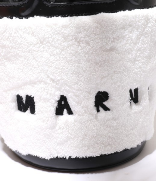  마르니 토트백 SCMP0056Q7P5441ZO521 Free LILY WHITE BLACK - MARNI
