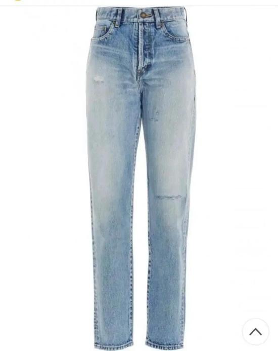  생로랑 데님 팬츠 644024 YM372 4568 BLUE DOM