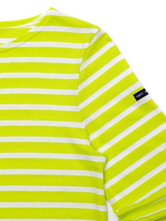  세인트제임스 긴팔 티셔츠 9858LA LIME NEIGE DOM - SAINT JAMES