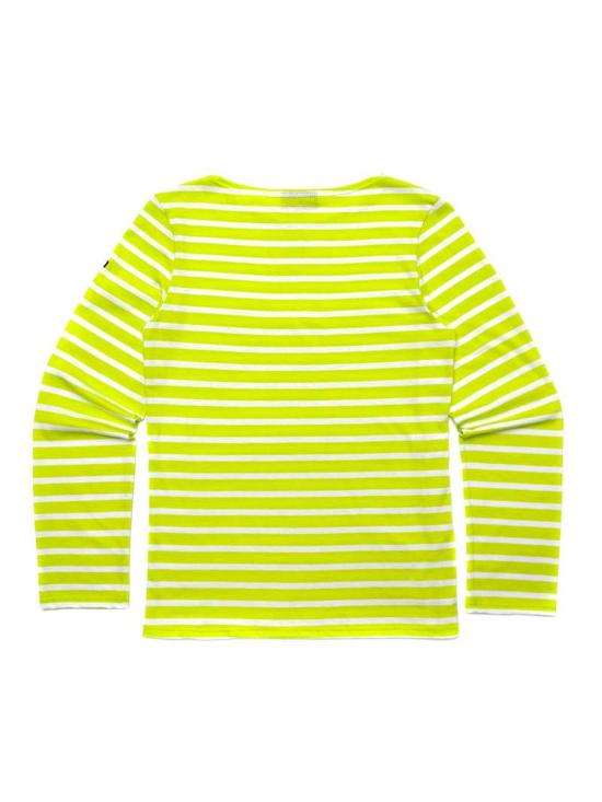  세인트제임스 긴팔 티셔츠 9858LA LIME NEIGE DOM - SAINT JAMES