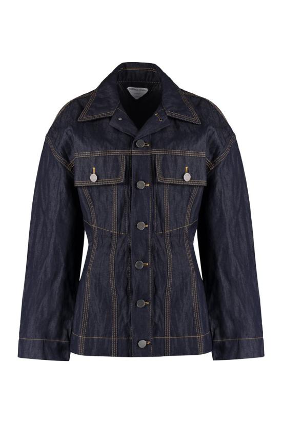  보테가베네타 자켓 699298V1VA03399 INDIGO DOM