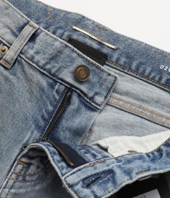  생로랑 데님 팬츠 578939YC5074503 VINTAGE BLUE DOM - SAINT LAURENT