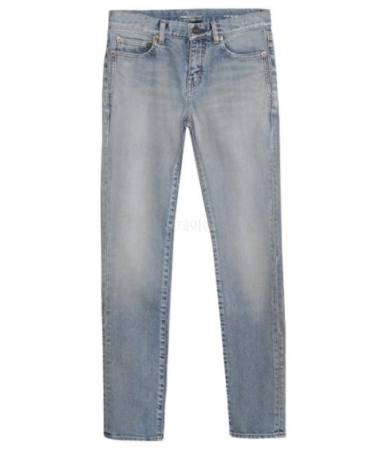  생로랑 데님 팬츠 578939YC5074503 VINTAGE BLUE DOM