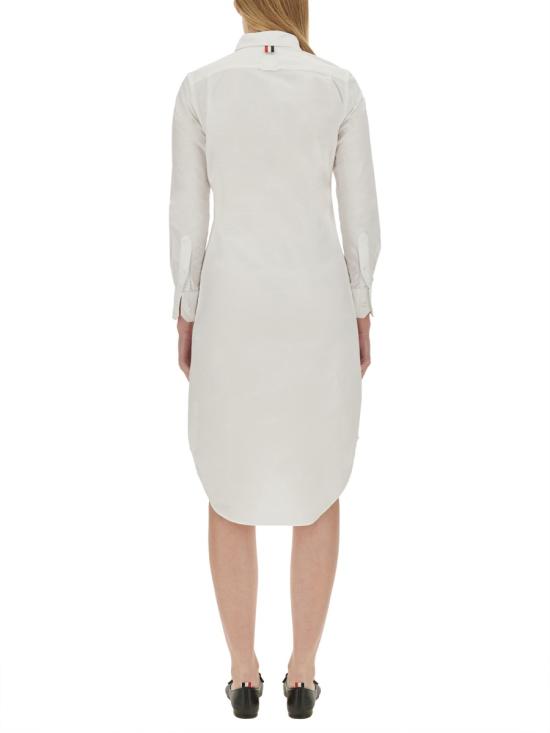  톰브라운 미디 원피스 FDS001E06177100 WHITE DOM - THOM BROWNE
