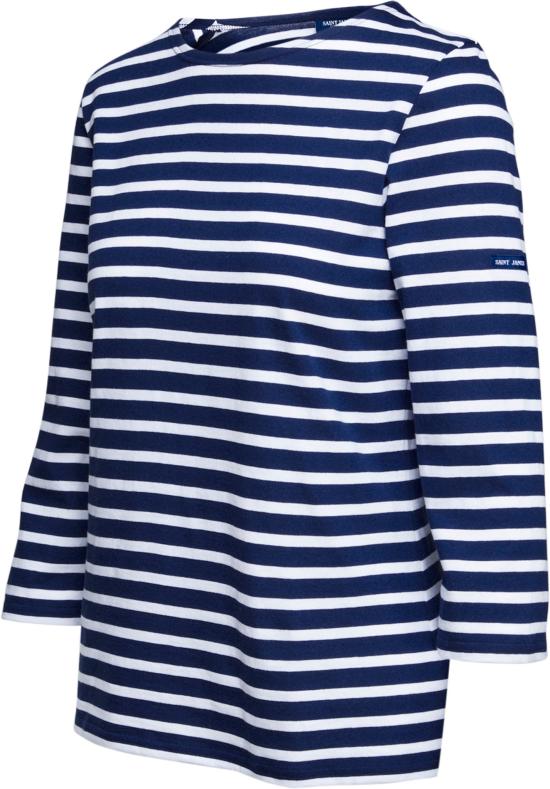  세인트제임스 긴팔 티셔츠 413151 MARINE ECRU DOM - SAINT JAMES