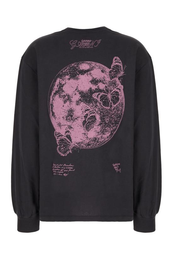 25SS 가니 긴팔 티셔츠 T40653649 252 PHANTOM - GANNI