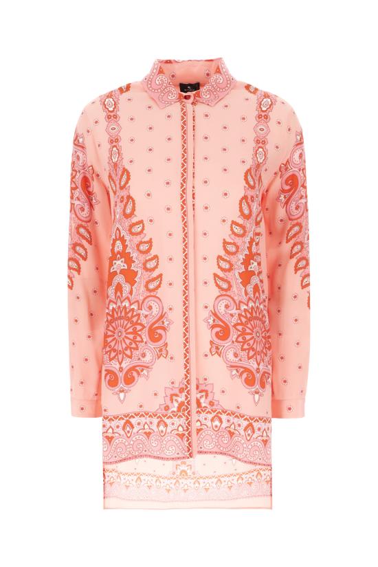 25SS 에트로 셔츠 WRIA0029AV602 X0872 STAMPA FDO ROSA