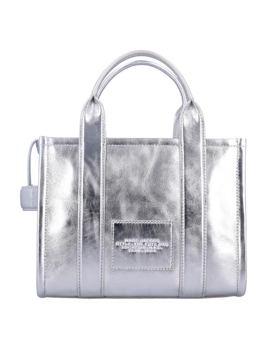 25SS 마크제이콥스 메탈릭 스몰 토트백  2F3HTT004H01 039 SILVER - MARC JACOBS