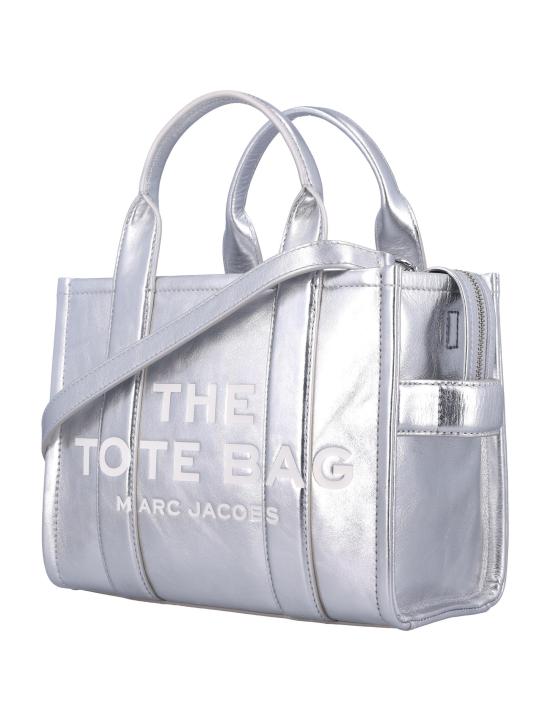 25SS 마크제이콥스 메탈릭 스몰 토트백  2F3HTT004H01 039 SILVER - MARC JACOBS