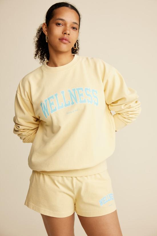  스포티앤리치 긴팔 티셔츠 CR847AL DOM - SPORTY & RICH