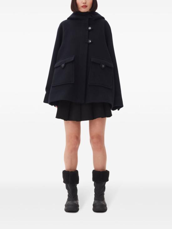 24FW 가니 보일드 울 미니 자켓 보일드 울 미니   F9712683 DOM - GANNI