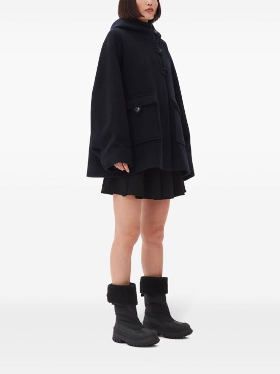 24FW 가니 보일드 울 미니 자켓 보일드 울 미니   F9712683 DOM - GANNI