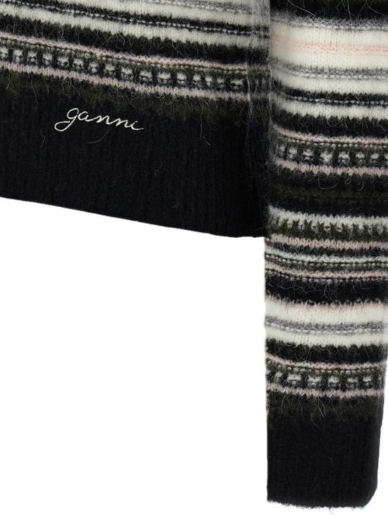 24FW 가니 스트라이프 소프트 울 스웨터 K2391099 DOM - GANNI
