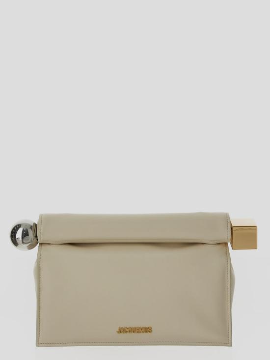 24FW 자크뮈스 라 포쉐트 론드 카레 클러치 233BA3563171115 DOM