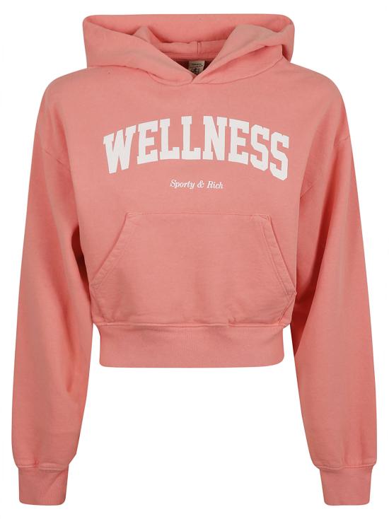  스포티앤리치 후드 티셔츠 HC881SM DOM - SPORTY & RICH