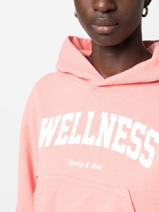  스포티앤리치 후드 티셔츠 HC881SM DOM - SPORTY & RICH