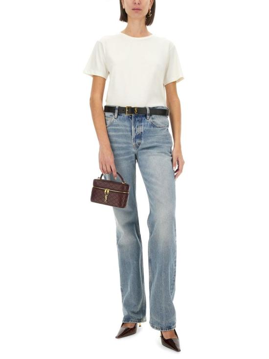 24FW 생로랑 반팔 티셔츠 810277Y37RY9502 DOM - SAINT LAURENT