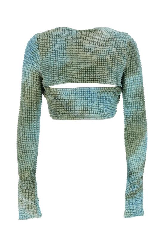  오프화이트 긴팔 티셔츠 OWAD216S23FAB0054000 DOM - OFF WHITE