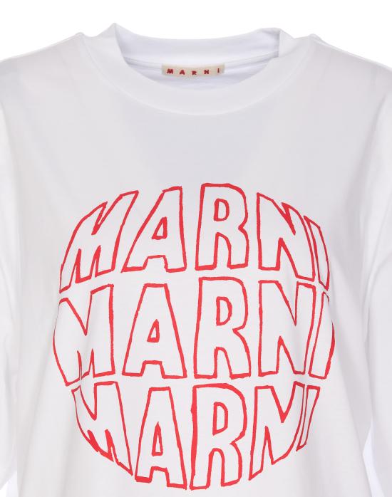  마르니 반팔 티셔츠 THJET49P02USCV80CLW01 DOM - MARNI