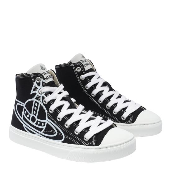 24FW 비비안웨스트우드 플림솔 하이탑 에코 스니커즈  75010001WW0116N401 DOM - VIVIENNE WESTWOOD
