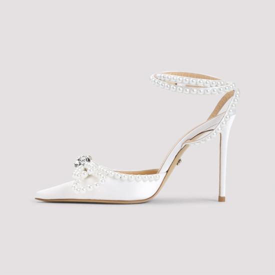 25SS 마흐앤마흐 힐/펌프스 R25S0928110CRP011 WHITE PEARL - MACH&MACH