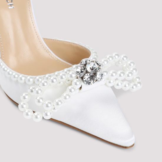 25SS 마흐앤마흐 힐/펌프스 R25S0928110CRP011 WHITE PEARL - MACH&MACH