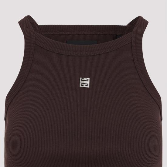 25SS 지방시 민소매 티셔츠 BW70E63YHY 224 RUSSET BROWN - GIVENCHY