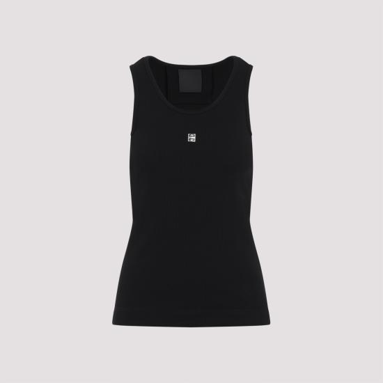 25SS 지방시 민소매 티셔츠 BW70CH3YHY 001 BLACK