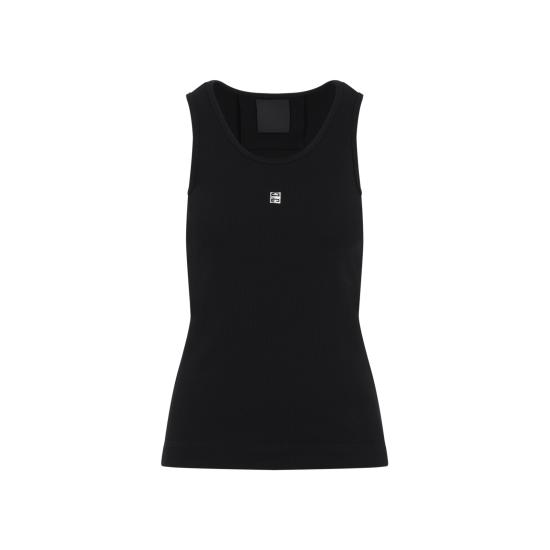 25SS 지방시 민소매 티셔츠 BW70CH3YHY 001 BLACK - GIVENCHY