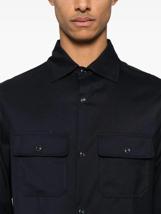 25SS 마르코 페스카롤로 긴팔 셔츠 NEXT5122 6 BLU NAVY - MARCO PESCAROLO