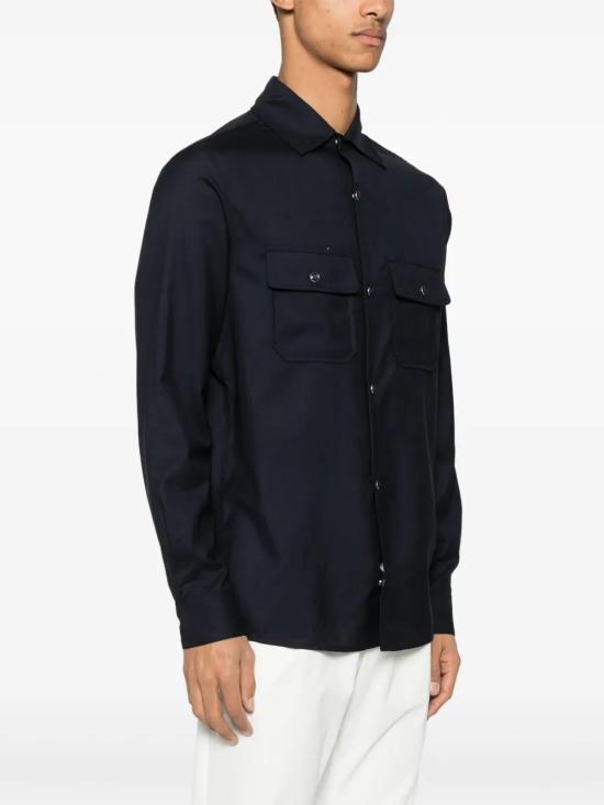 25SS 마르코 페스카롤로 긴팔 셔츠 NEXT5122 6 BLU NAVY - MARCO PESCAROLO