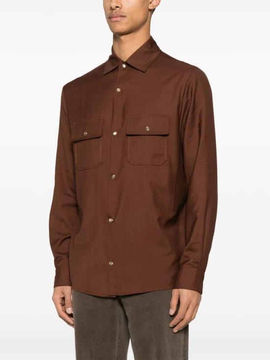 25SS 마르코 페스카롤로 긴팔 셔츠 NEXT5122 13 MATTONE - MARCO PESCAROLO