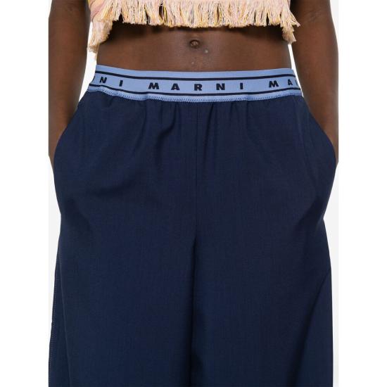 25SS 마르니 팬츠 TW839 PAMA0546SU 00B81 BLUE - MARNI