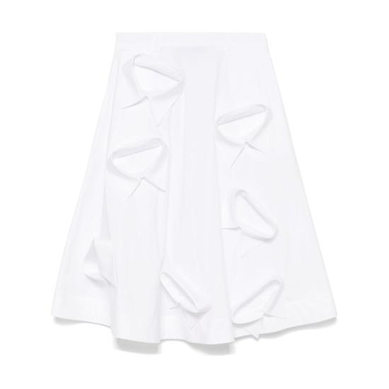 25SS 모스키노 스커트 0531 A0101 0001 WHITE
