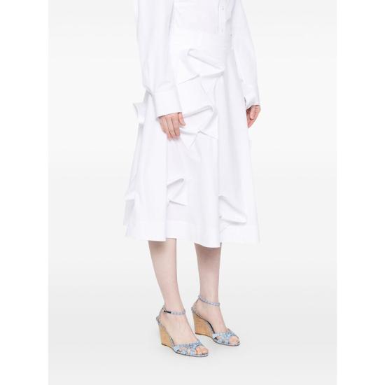 25SS 모스키노 스커트 0531 A0101 0001 WHITE - MOSCHINO