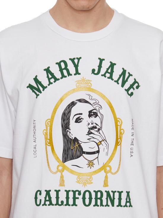  로컬 어쏘리티 반팔 티셔츠 GA23SSN11WHITE White - LOCAL AUTHORITY