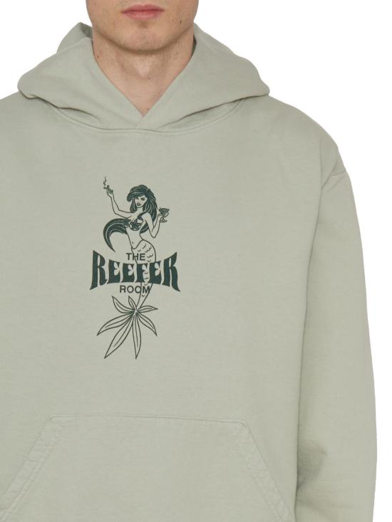  로컬 어쏘리티 후드 티셔츠 FO23LSN06 Green - LOCAL AUTHORITY