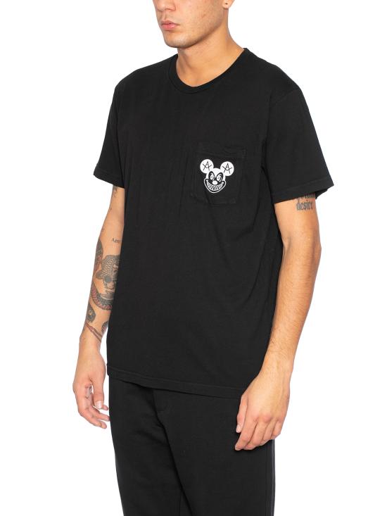  로컬 어쏘리티 반팔 티셔츠 EA21SSP05 Black - LOCAL AUTHORITY