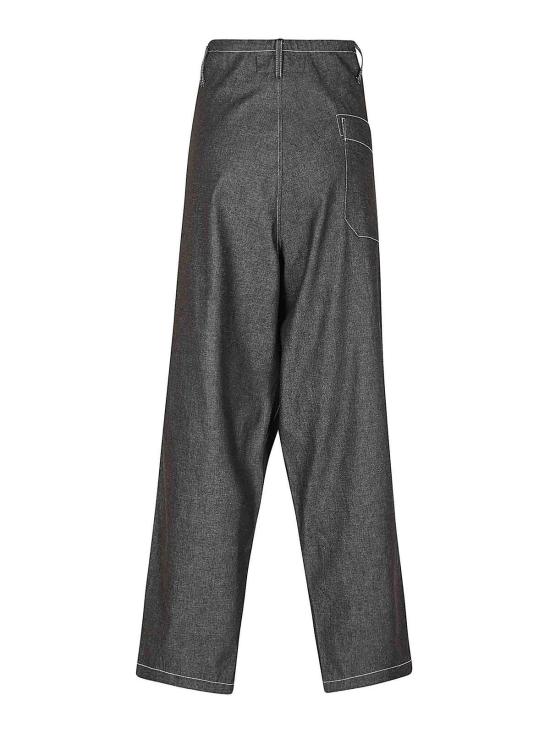 24FW 와이즈 요지 야마모토 스트레이트 팬츠 YSP710591 Black - Y’S YOHJI YAMAMOTO