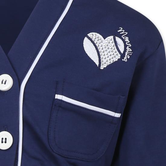 25SS [키즈] 모나리자 가디건 19E801 5012 5699 BLUE - MONNALISA