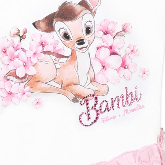 25SS [키즈] 모나리자 티셔츠 19E606 5002 9990 WHITE - MONNALISA