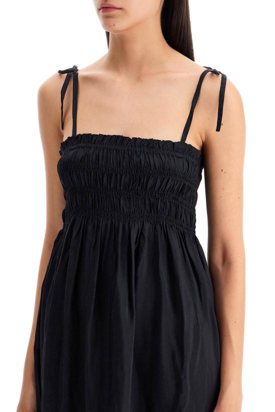  가니 미디 원피스 F9210099 BLACK DOM - GANNI