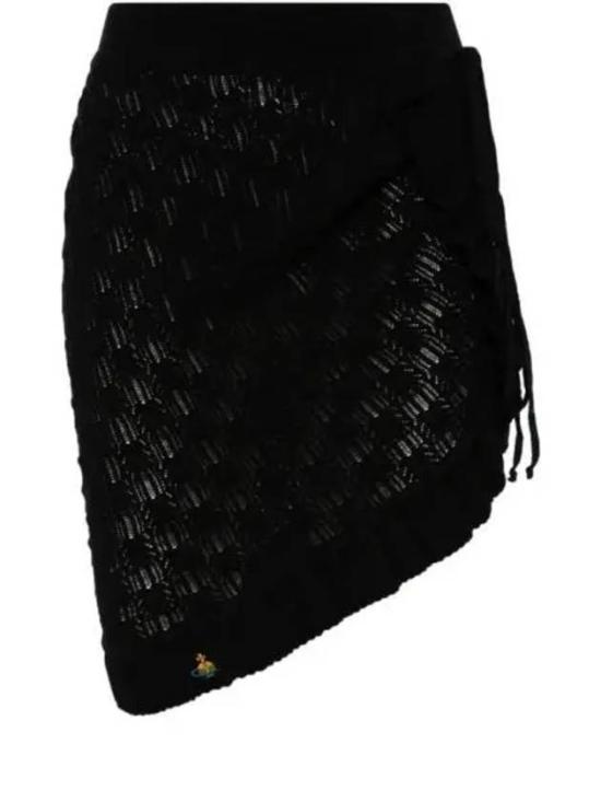  비비안웨스트우드 미디 스커트 1802001CY001YN401 BLACK DOM
