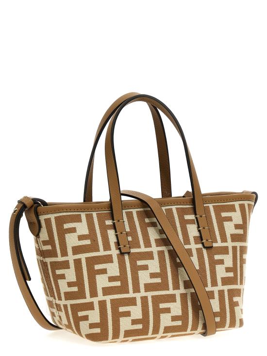  펜디 토트백 8BS096AOVJF1PIQ Beige - FENDI