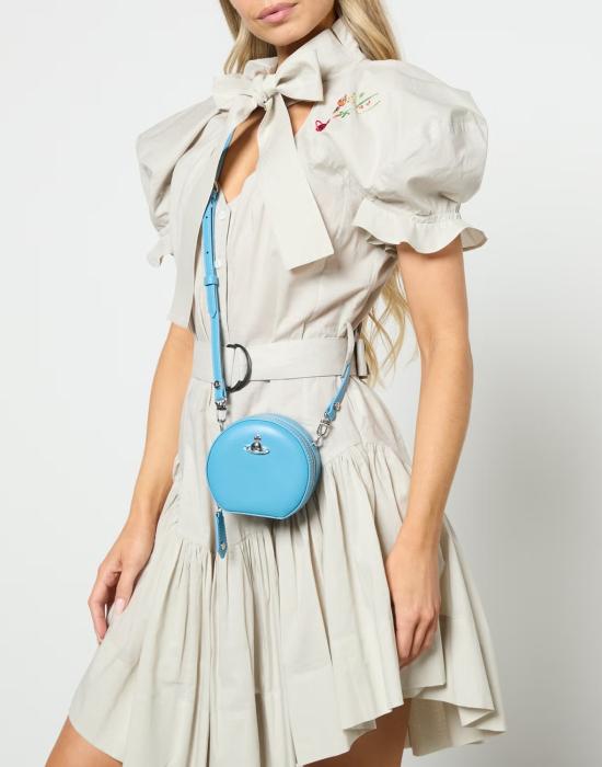  비비안웨스트우드 숄더백 4303010QUL001LK402 BLUE DOM - VIVIENNE WESTWOOD