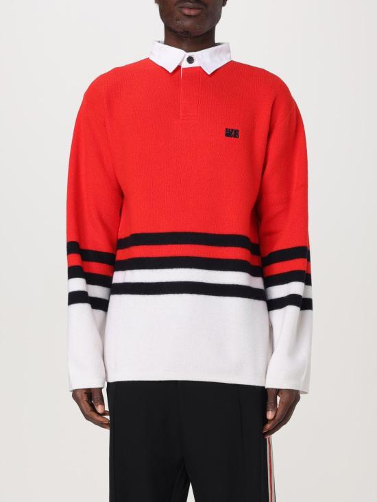 24FW 웨일즈보너 폴로 티셔츠 UA24KN13WO07 349 Red